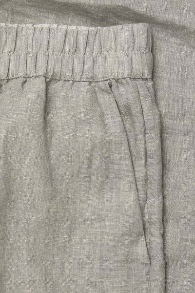 Shorts Long Linen - Grey - Aiayu