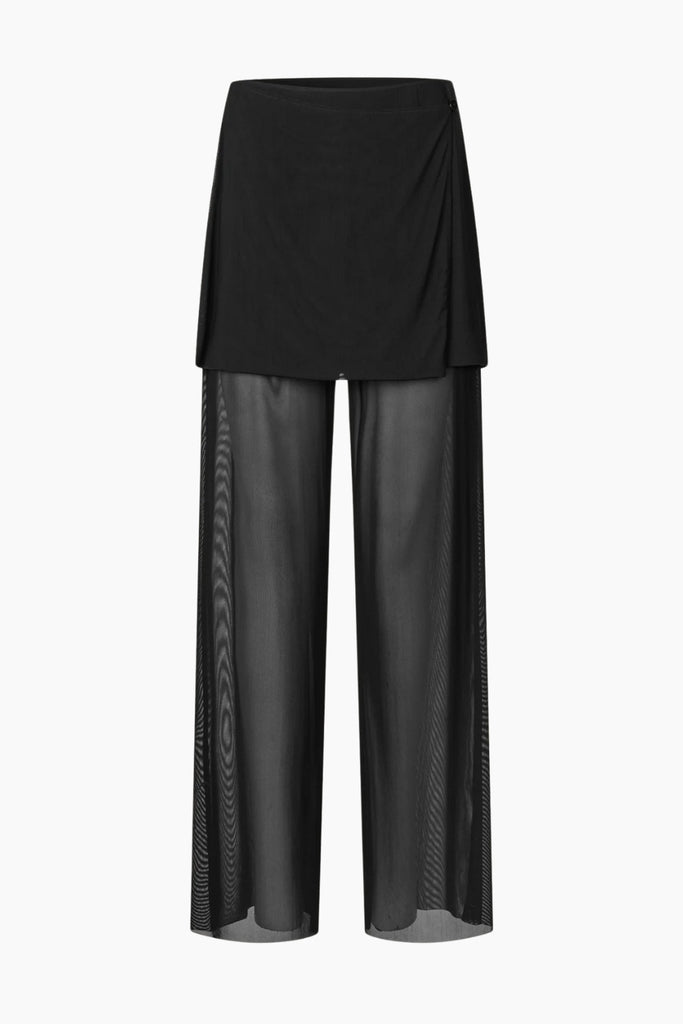 Sisi Skirt Trousers - Black - Oval Square