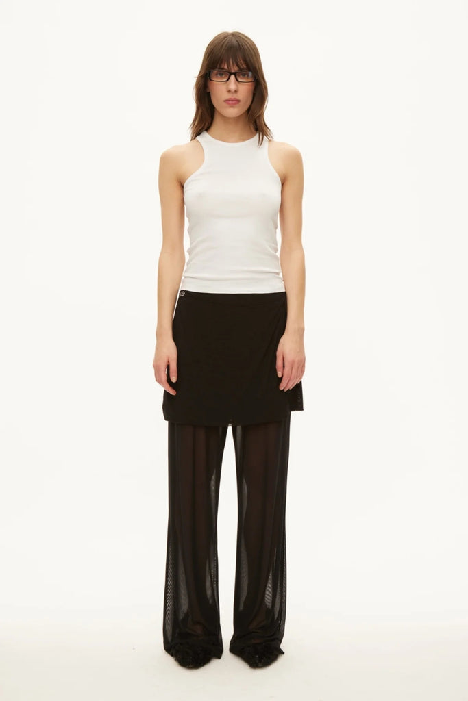 Sisi Skirt Trousers - Black - Oval Square