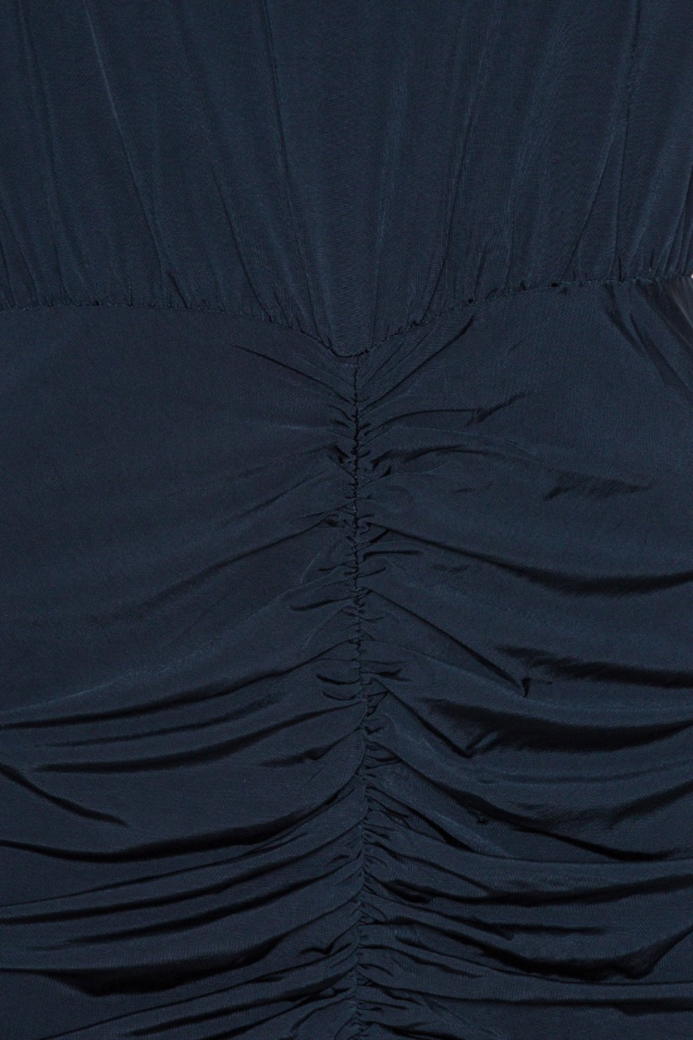 Slinky Ruched Mini Dress - Sky Captain - ROTATE-7