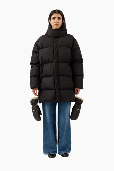 Snow Down Jacket - Black - H2O Fagerholt-1