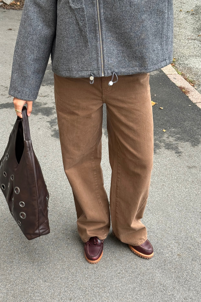 Soil Denim Christel Jeans - Cocoa - Mads Nørgaard