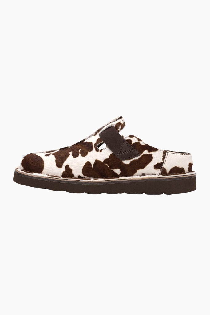 Solsbury Mule. D - Cow Print - Clarks