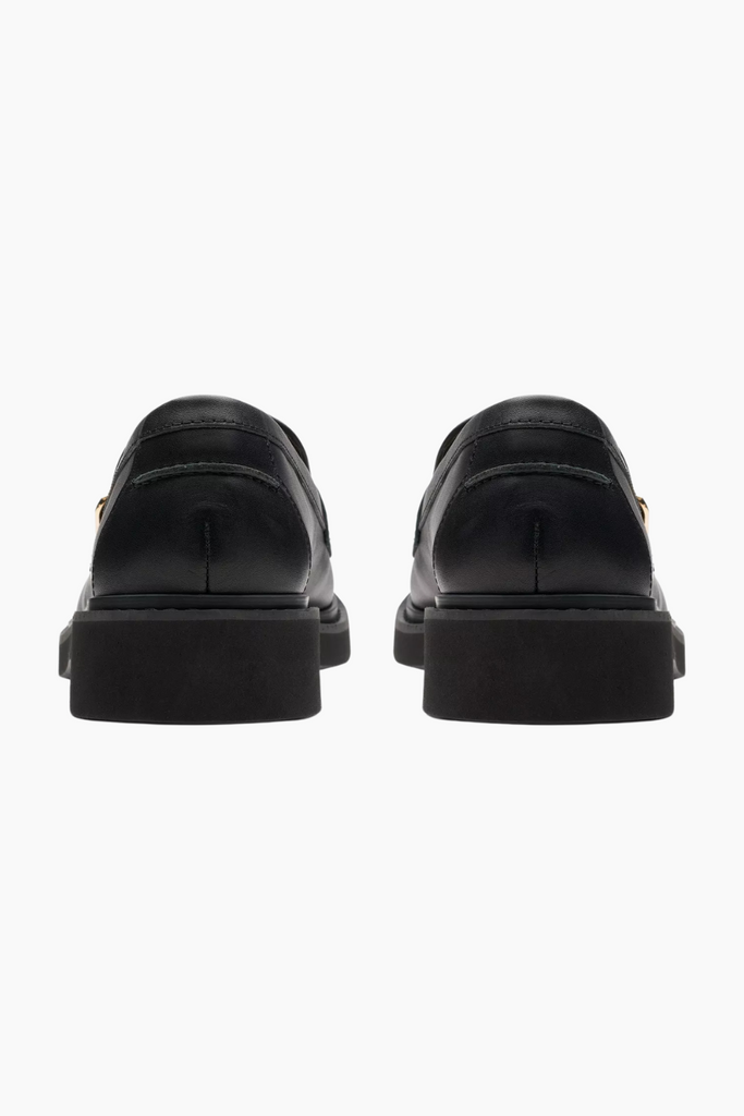 Splend Penny D - Black Leather - Clarks