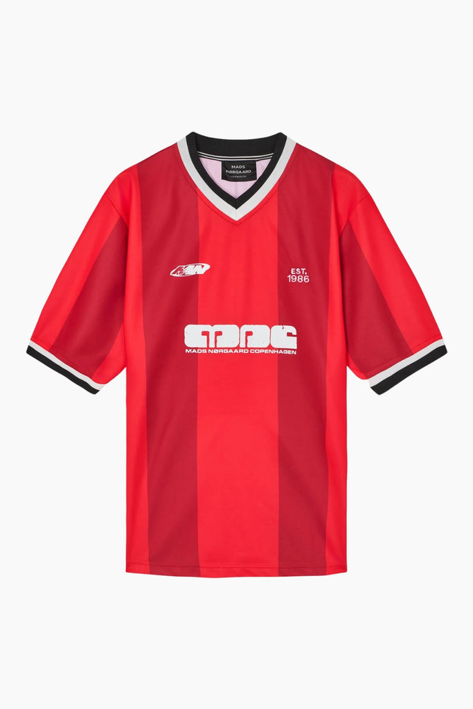 Sport Football Tee - Fiery Red - Mads Nørgaard