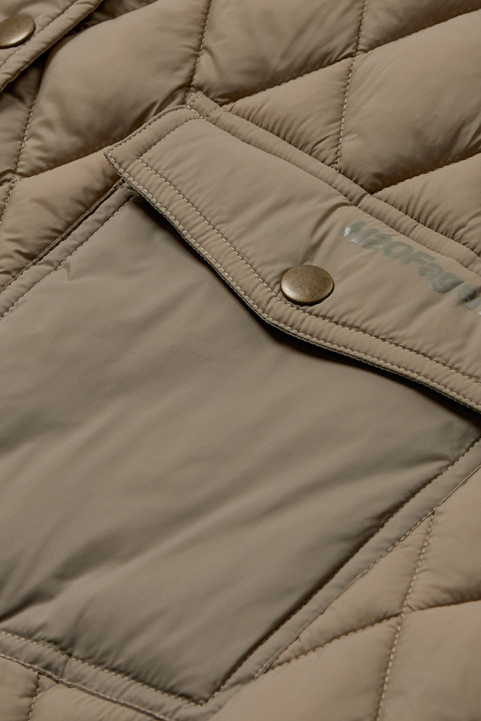 Sporty Jacket - Creamy Grey - H2O Fagerholt