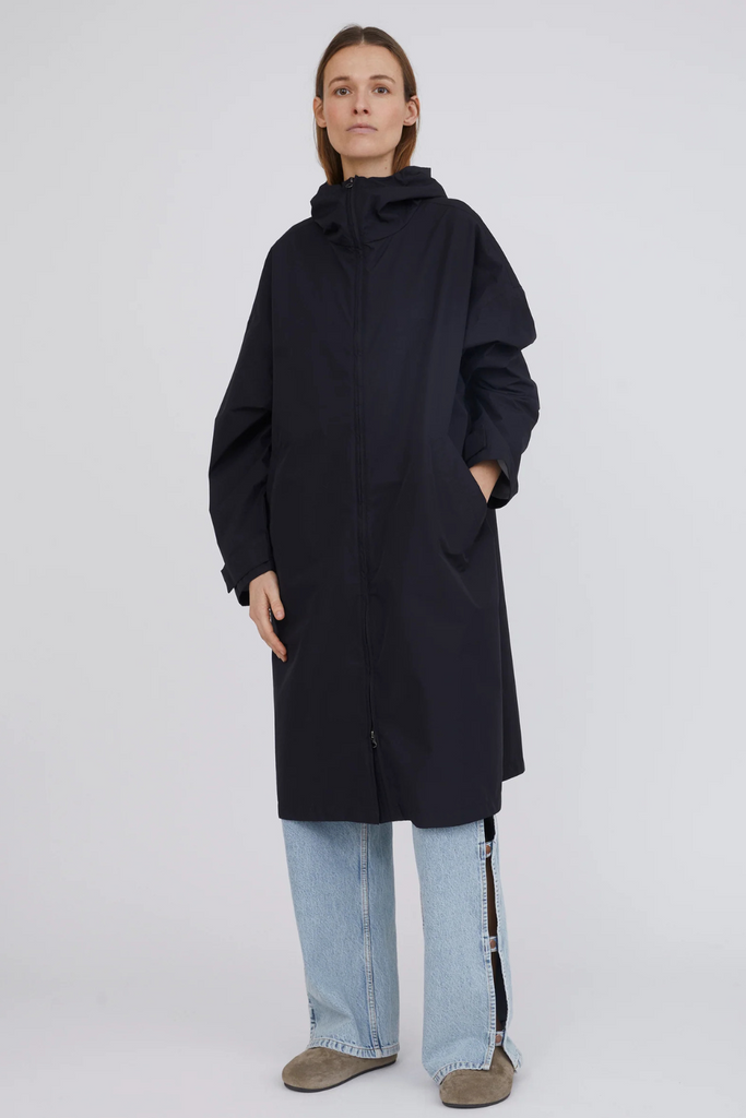 Squirrel Rain Coat - Black - H2O Fagerholt