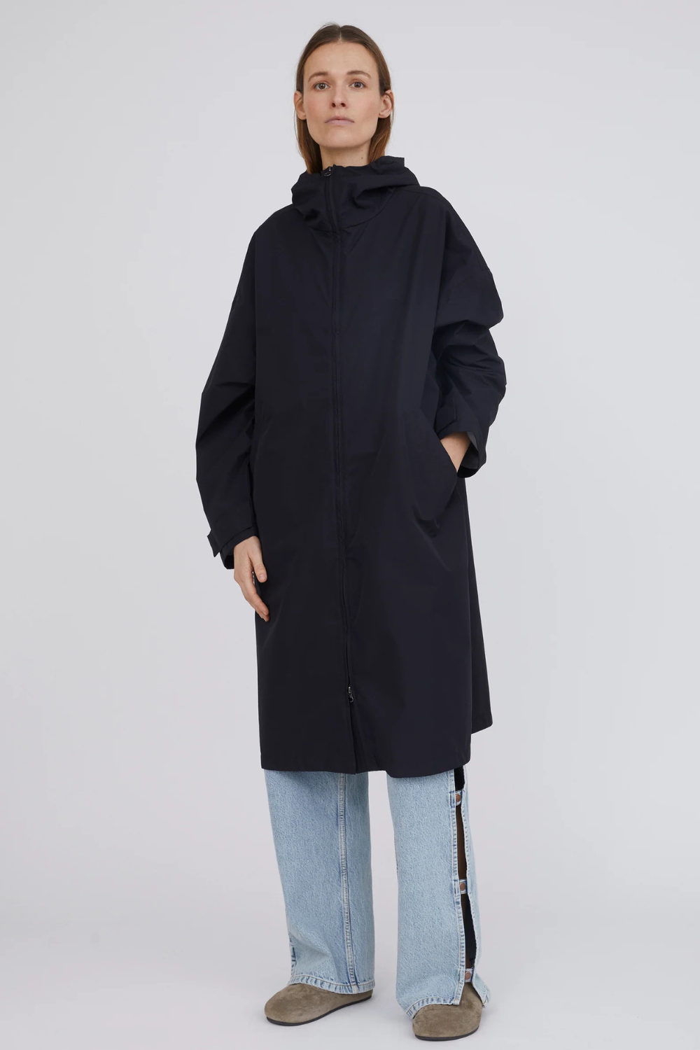 Squirrel Rain Coat - Black - H2O Fagerholt-6