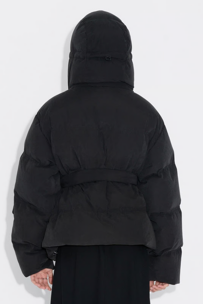 Steilia Brushed Down Jacket - Black - Holzweiler