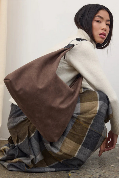 Stevie Shoulder Bag - Coffee - Silfen Studio