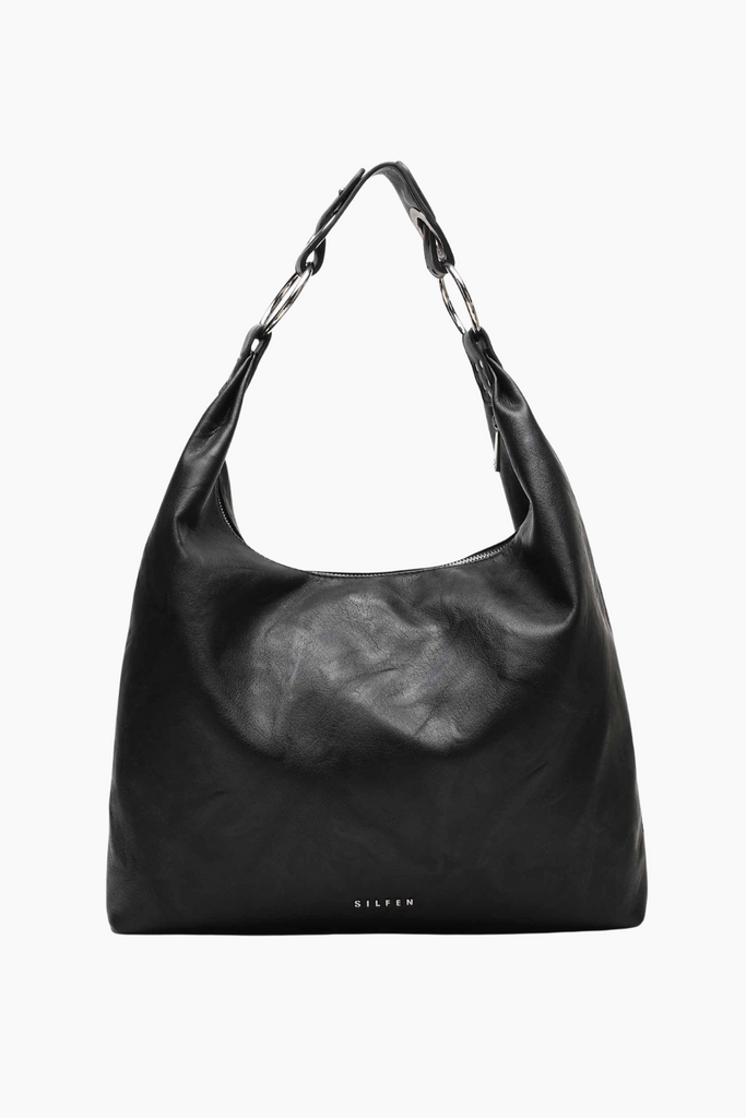Stevie Shoulder Bag - Black - Silfen Studio
