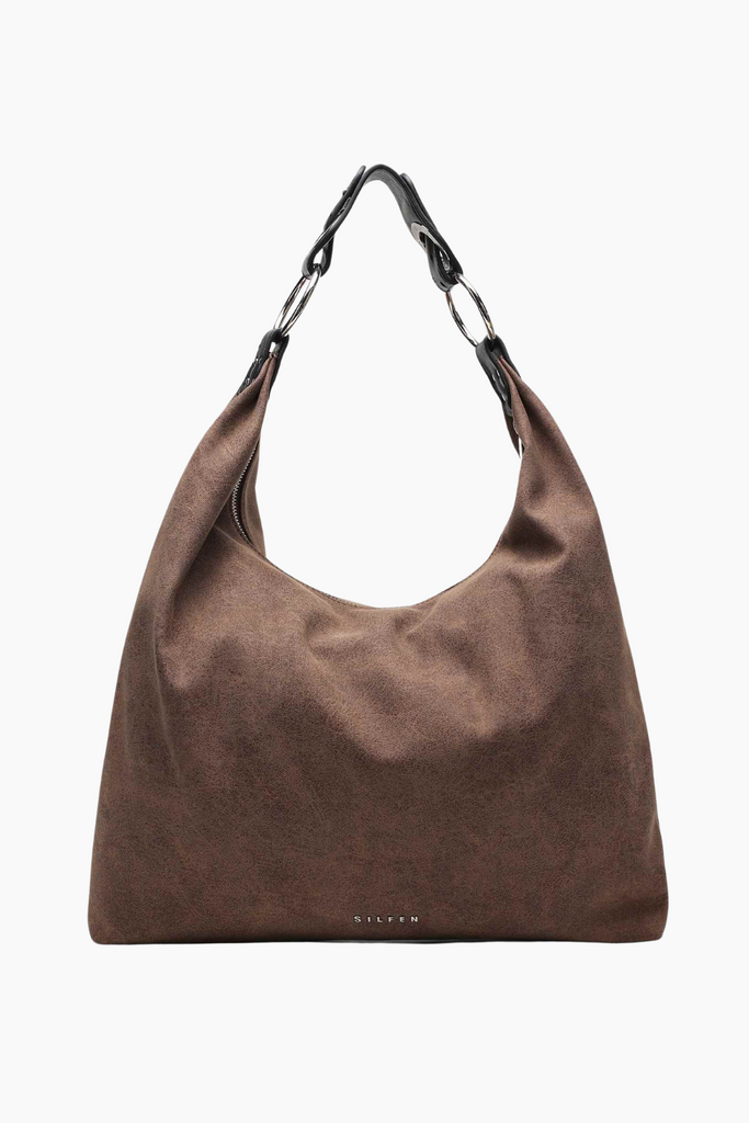 Stevie Shoulder Bag - Coffee - Silfen Studio