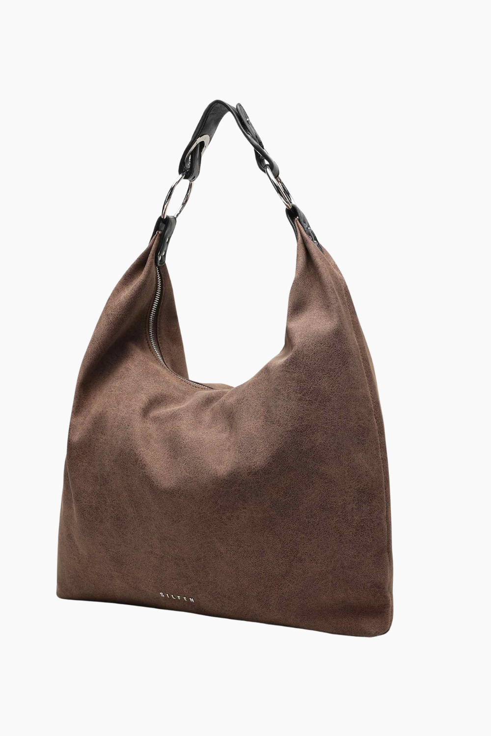 Stevie Shoulder Bag - Coffee - Silfen Studio-8
