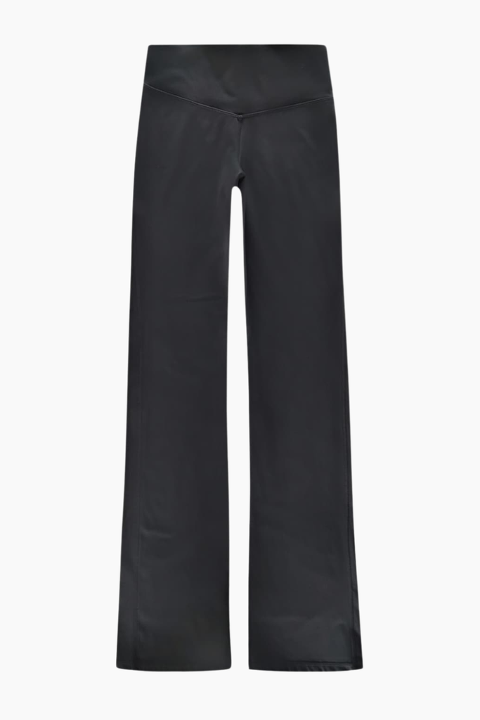 Straight Leg Tights - Black Onyx - bareen