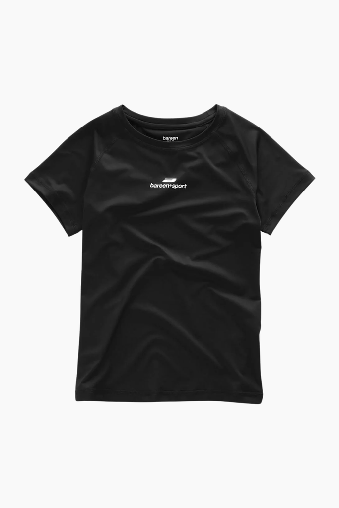 Stretch Tee - Black - bareen