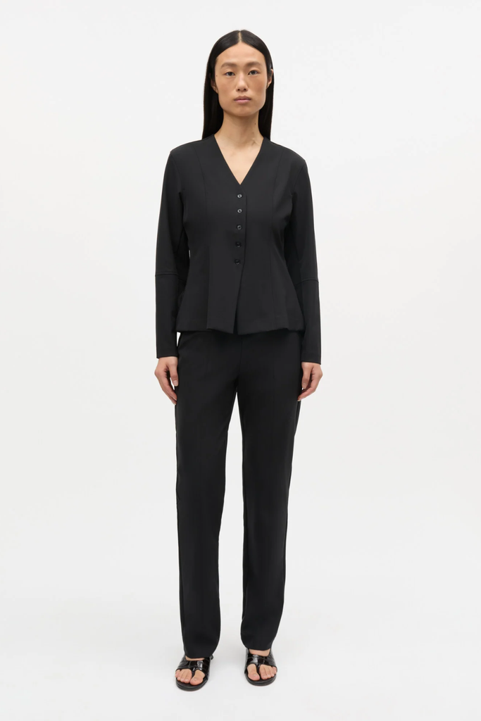 Stretchy Nylon Sara Jacket - Black - Mads Nørgaard