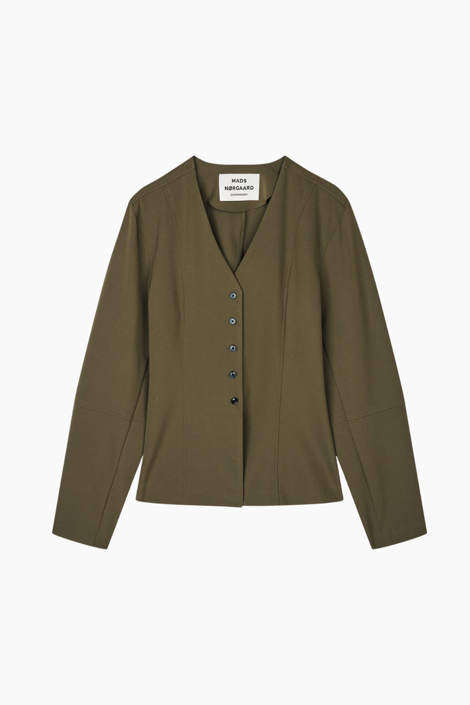Stretchy Nylon Sara Jacket - Tarmac - Mads Nørgaard