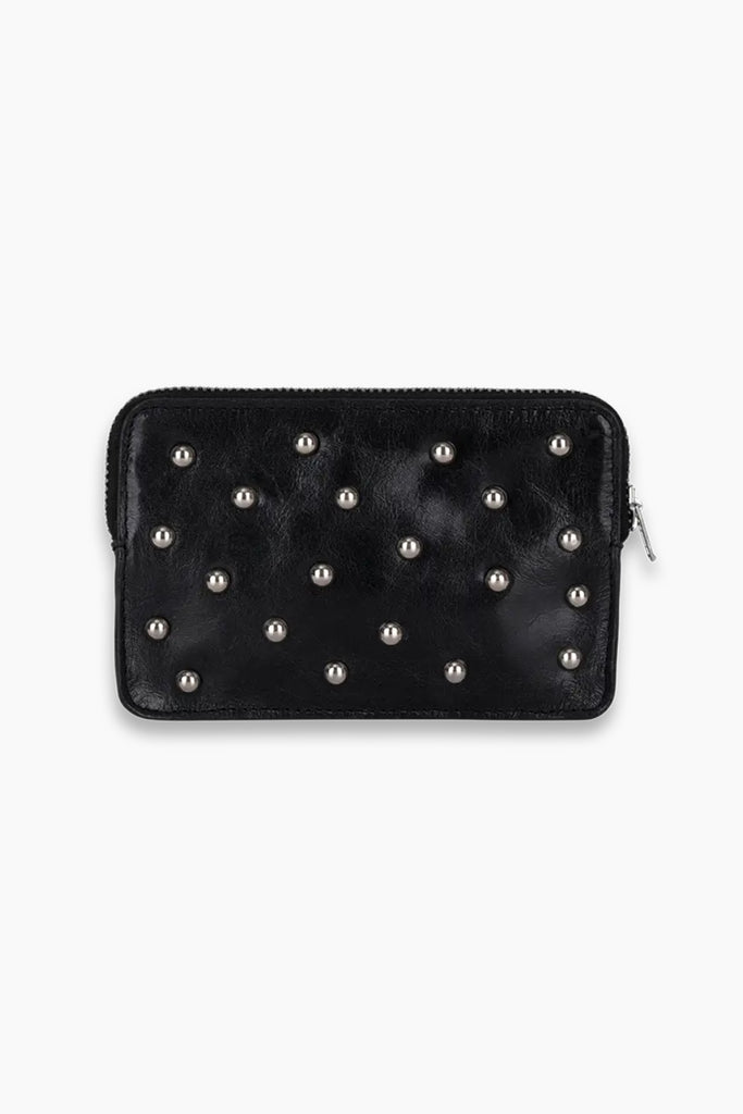 Studded Pouch - Black - Silfen Studio