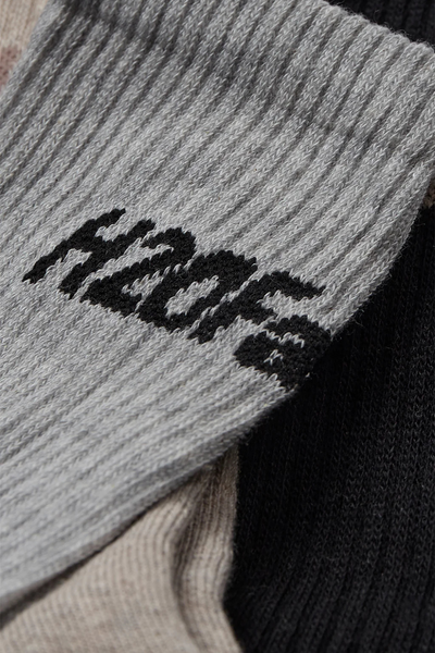 Suck Socks 3 Pack - Black/Beige/Grey - H2O Fagerholt-1