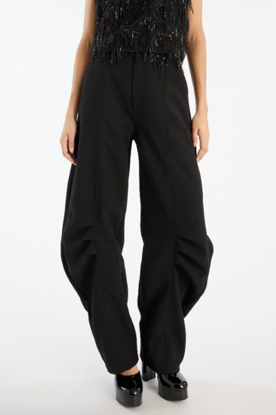 Suiting Cargo Pants - Black - Rotate
