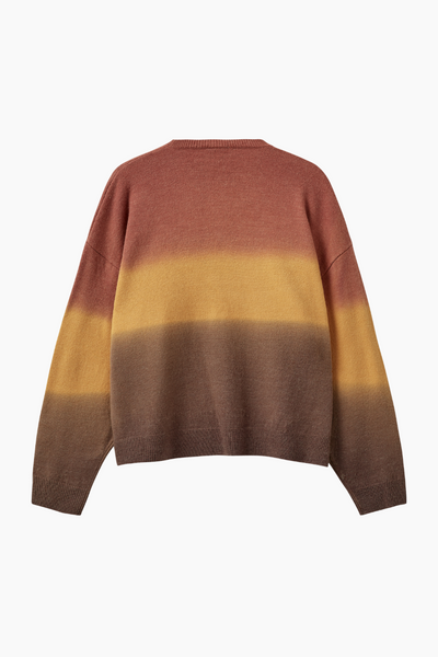 Sundown Knit Sweater - Chili Dip Dye - H2O Fagerholt-1