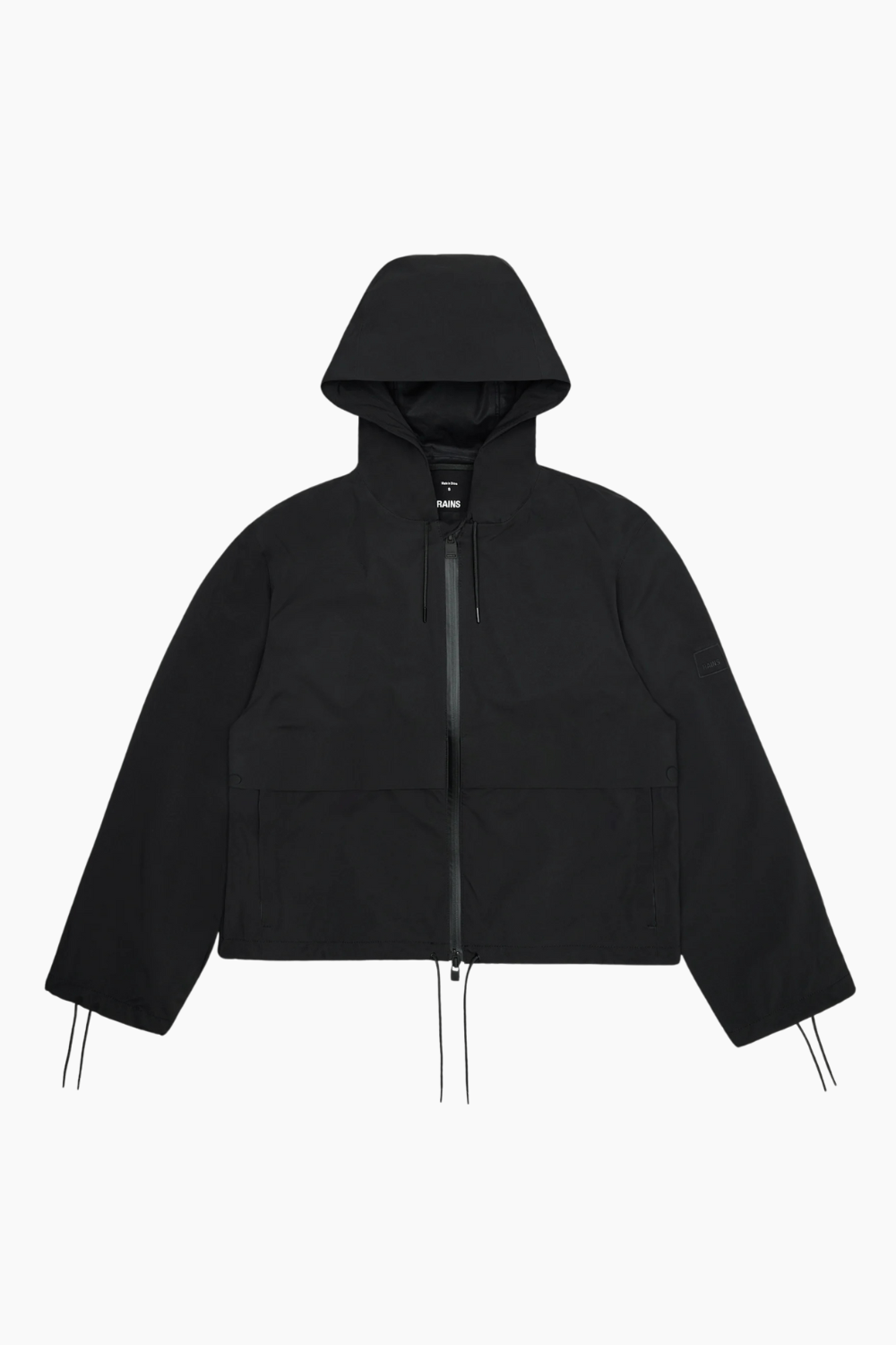 Suva Hardshell Short String W Jacket W3- Black - Rains