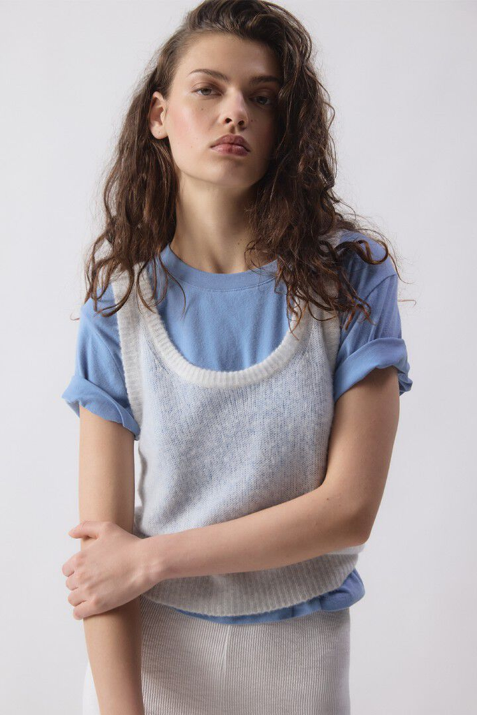 Sweater Bodyrow - Polaire Chine/Polar Melange - American Vintage