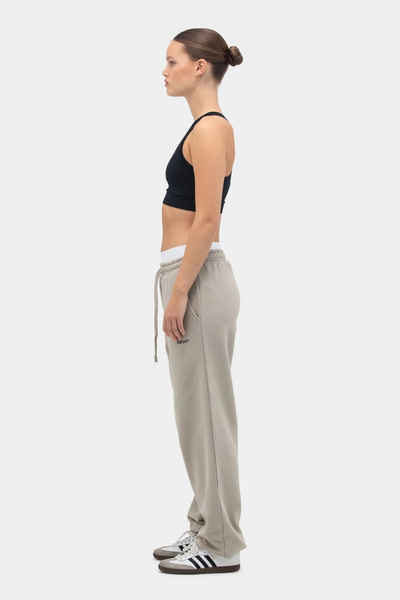 Sweatpants Heavy Logo - Clay - bareen