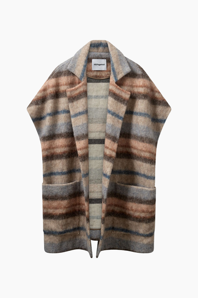 The Cape - Creamy Grey Stripe - H2O Fagerholt