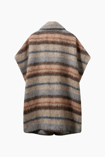 The Cape - Creamy Grey Stripe - H2O Fagerholt