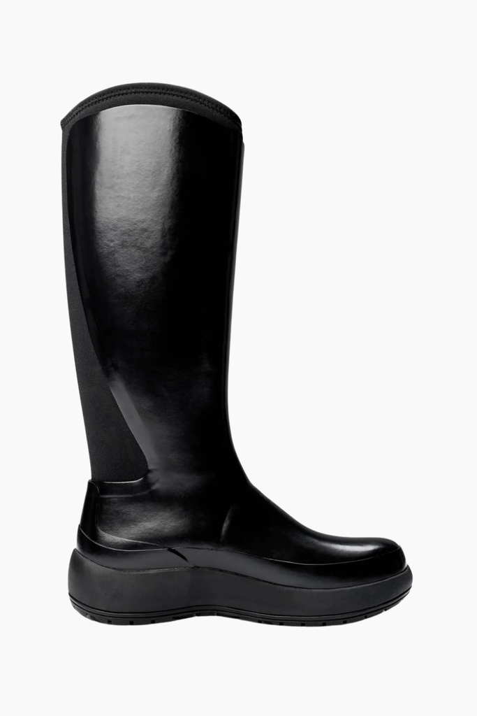 The Dry Boot W High - Black Gloss - Rains