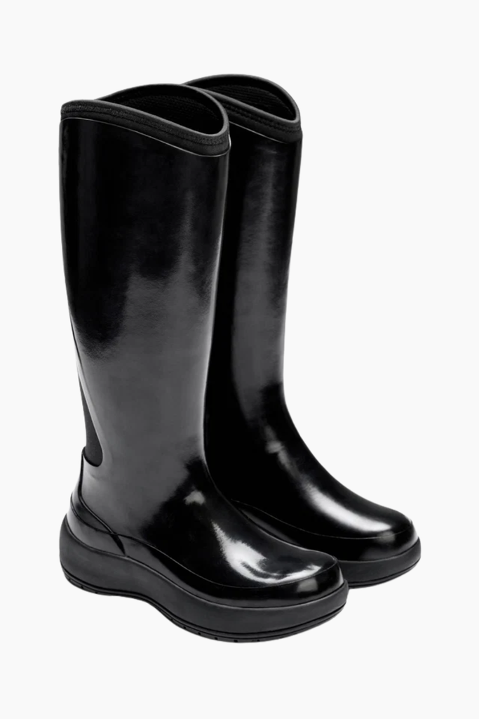 The Dry Boot W High - Black Gloss - Rains