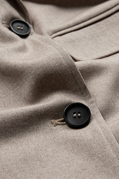 The Short Blazer - Creamy Grey - H2O Fagerholt-2