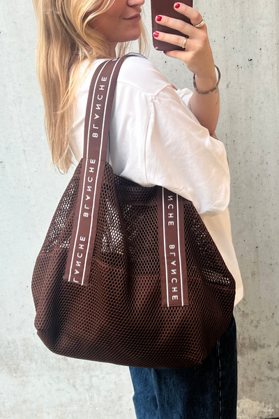 Tote-BL Logo - Hot Fudge - Blanche