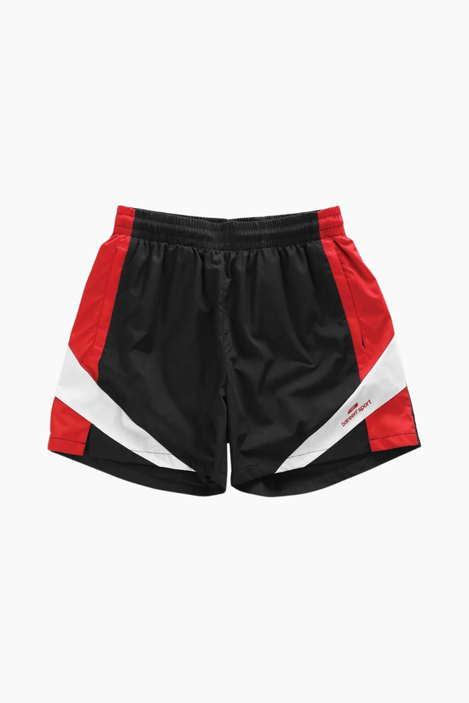 Track Shorts 2.0 - Black/Red/White - bareen