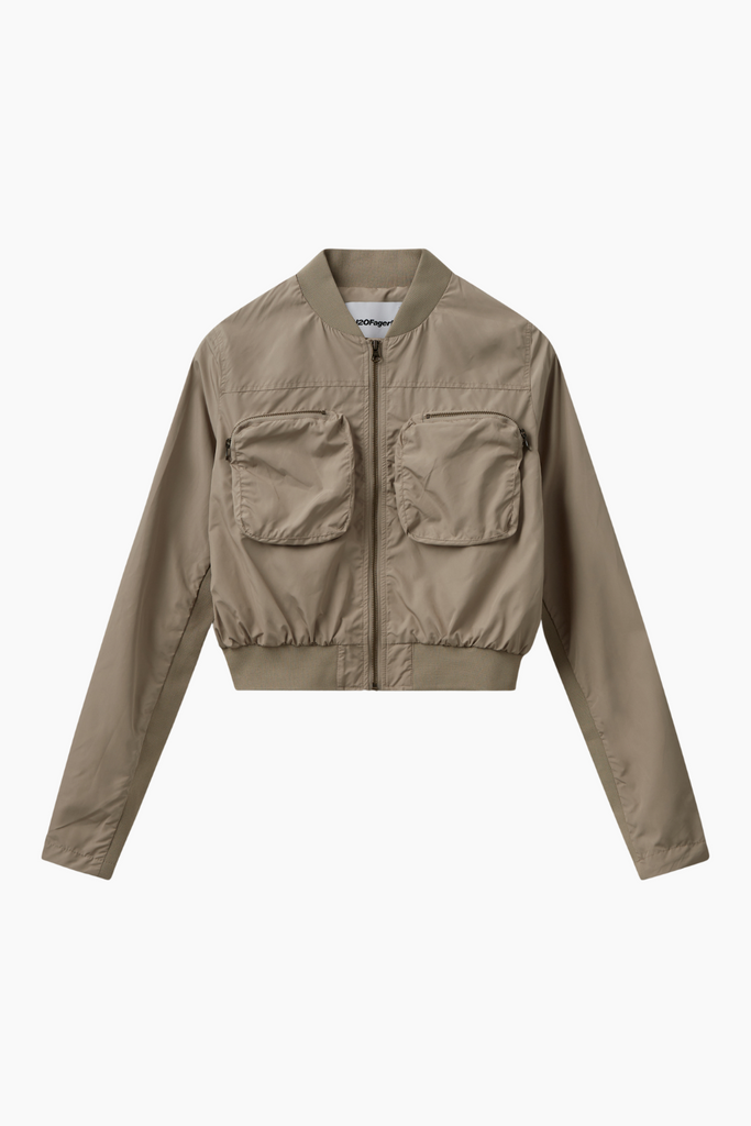 Tracko Jacket - Creamy Grey - H2O Fagerholt
