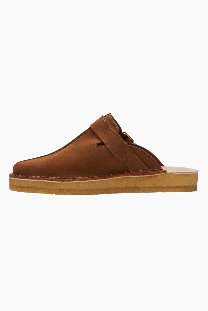 Trek Mule D - Caramel Suede - Clarks