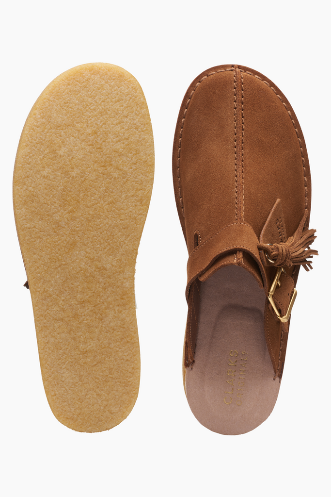 Trek Mule D - Caramel Suede - Clarks
