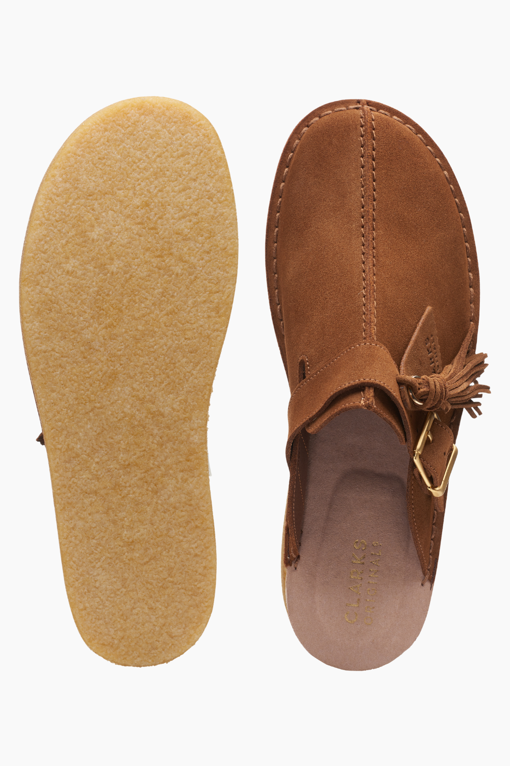 Trek Mule D - Caramel Suede - Clarks