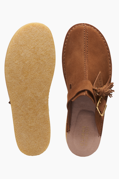 Trek Mule D - Caramel Suede - Clarks