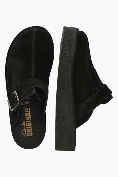 TrekWedge Mule D - Black Sde - Clarks