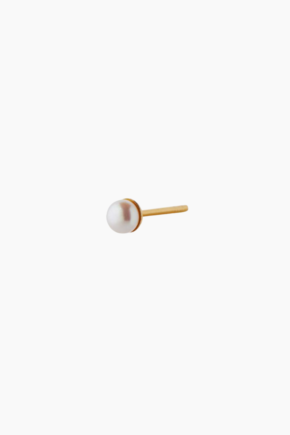 Tres Petit Pearl Earring - Gold - Stine A