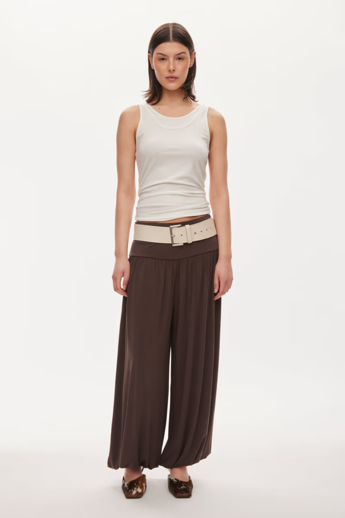 Trixi Trousers - Chocolate Torte - Oval Square