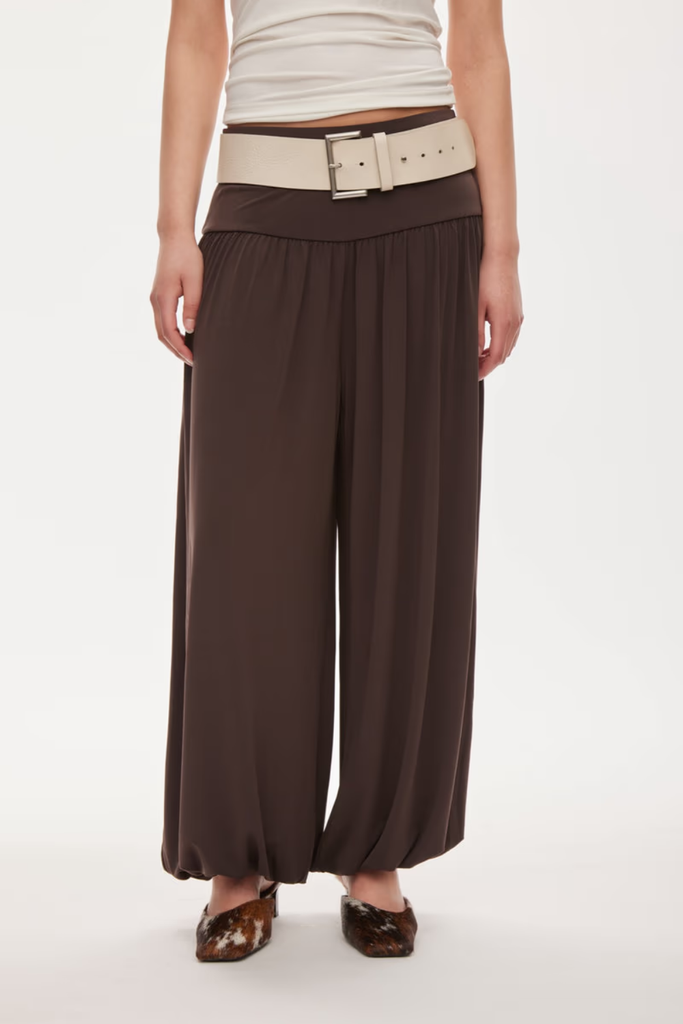 Trixi Trousers - Chocolate Torte - Oval Square