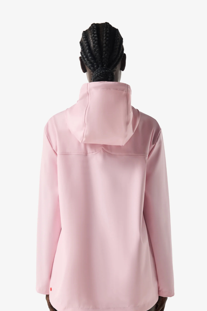 Unisex Downpour Izzy Hooded Rain Jacket - Pink Parfait - Hunter