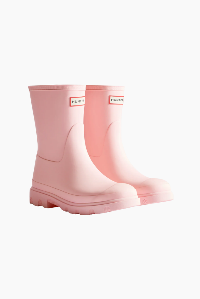 Unisex Downpour Short Boot - Parfait Pink - Hunter