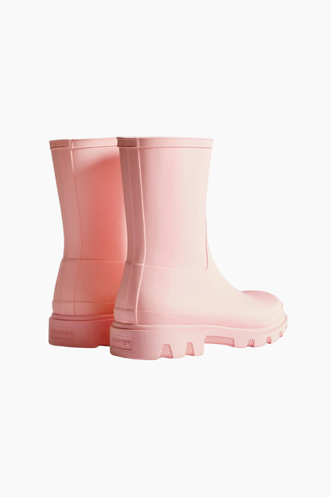 Unisex Downpour Short Boot - Parfait Pink - Hunter