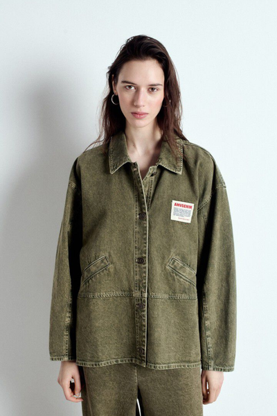 Uzatown Jacket - Olive - American Vintage