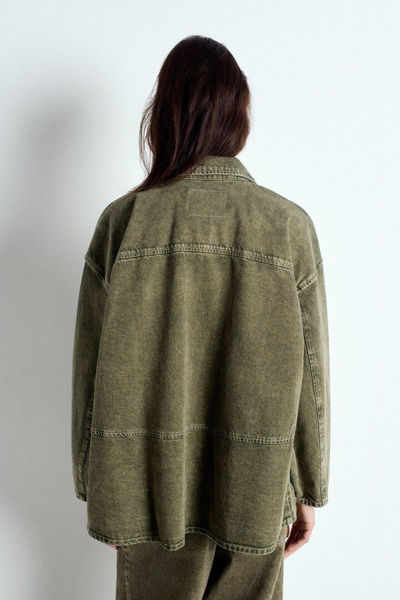 Uzatown Jacket - Olive - American Vintage