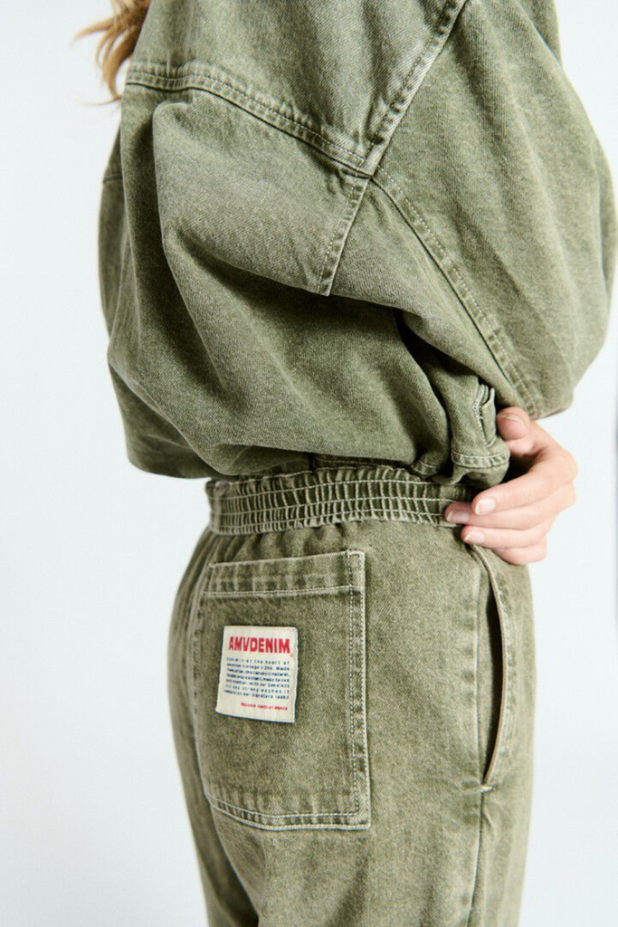 Uzatown Trousers - Olive - American Vintage